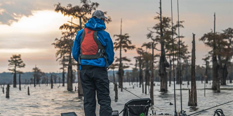 Simms Fishing Vests cold weather