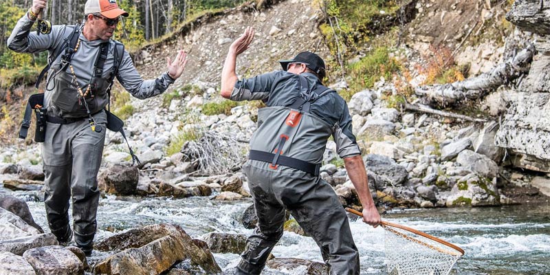 Simms Waders cold weather