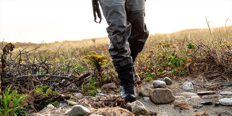 Simms Wading Suit for spin fishing